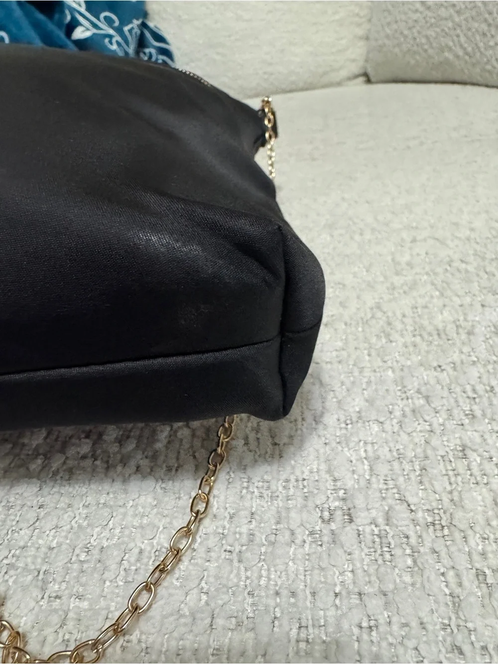 Kate Spade Keisha Blake Avenue Black Durable Nylon Crossbody with Gold Hardware